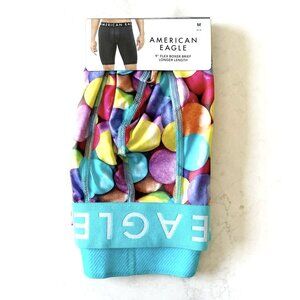 NWT American Eagle 9” Flex Boxer Brief‎ Longer Length Size Medium Longer Length